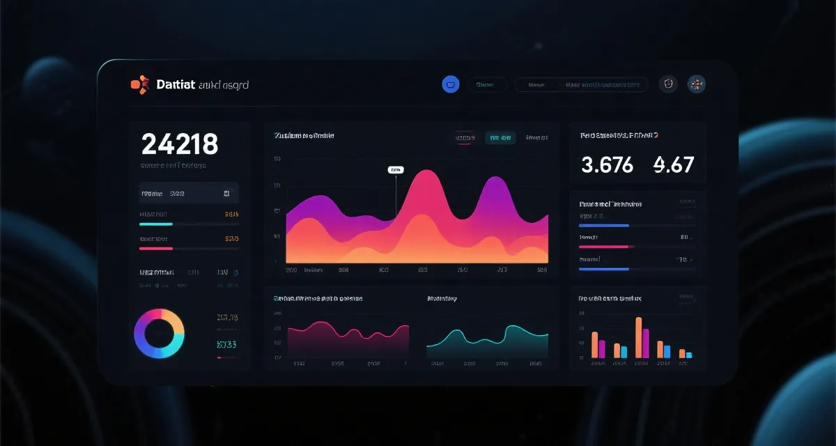 数据看板示意图